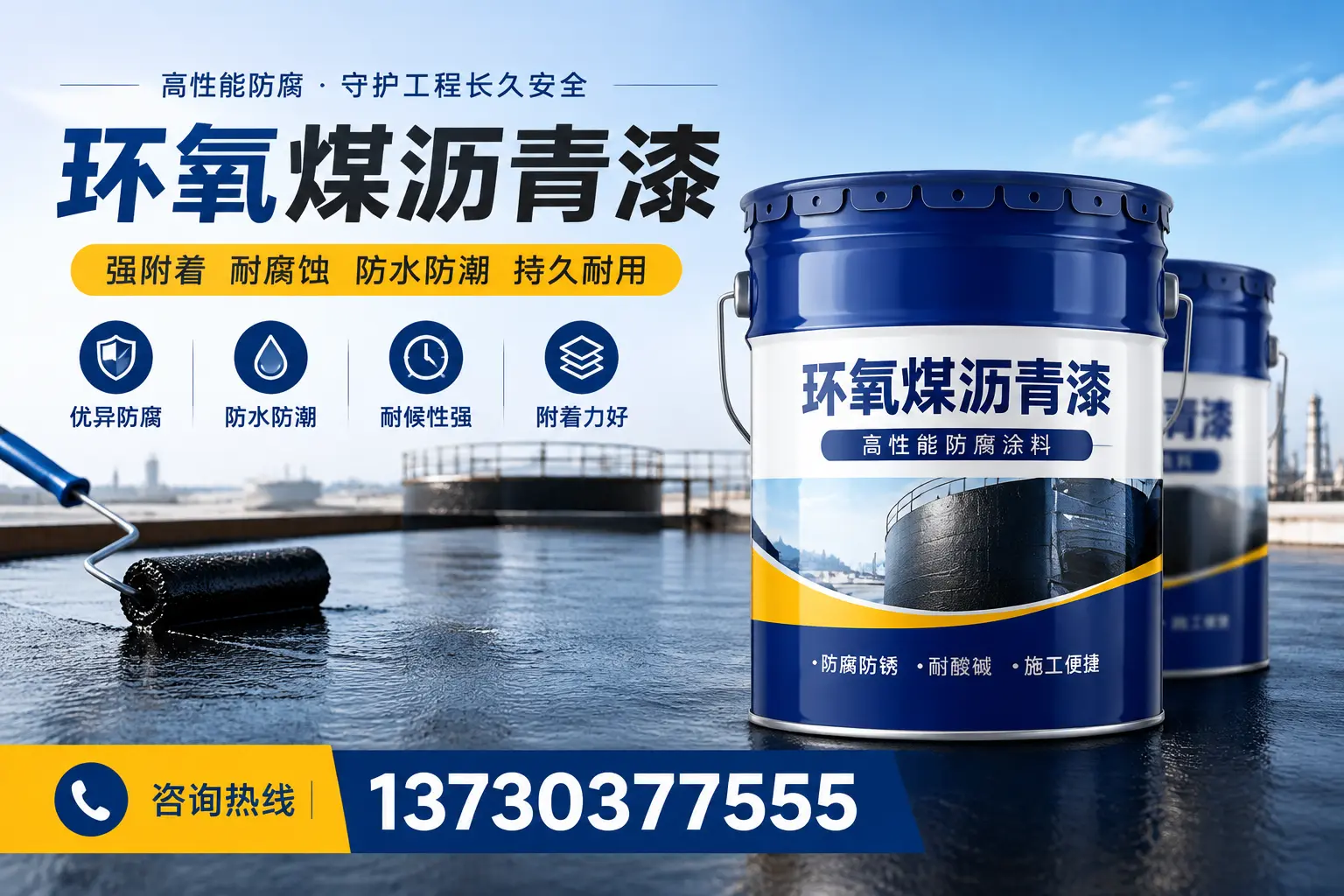 如何判断环氧煤沥青漆的质量?武宁消费者指南